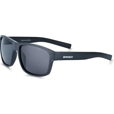 Breed Astor Polarized Mens Sunglasses In Black