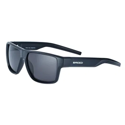 Breed Axion Polarized Mens Sunglasses In Black