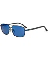 Breed Mens Blue Rectangular Sunglasses Bsg067c5 In Blue