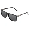 Breed Caelum Polarized Sunglasses In Black/black