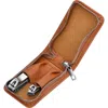 Breed Dagger 2 Piece Surgical Steel Groom Kit In Camel