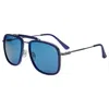 Breed Flyer Polarized Sunglasses In Navy/blue
