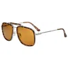 Breed Flyer Polarized Sunglasses In Brown