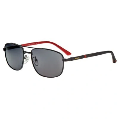 Breed Gotham Polarized Sunglasses In Black/black