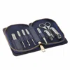 Breed Katana 8-piece Stainless-steel Grooming Kit - Blue