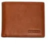 Breed Locke Bi Fold Wallet In Brown