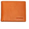 Breed Locke Bi Fold Wallet In Orange