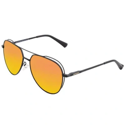 Breed Lyra Polarized Sunglasses In Black/red-yellow