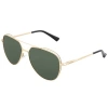 Breed Lyra Polarized Sunglasses In Gold/black