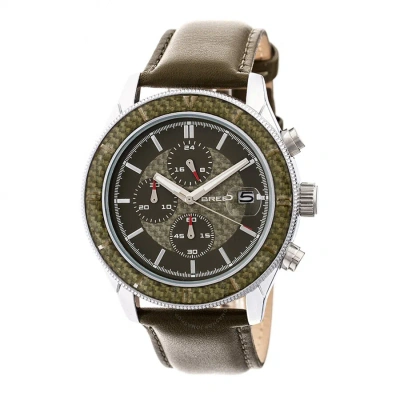 Breed Maverick Chronograph Men's Watch 7505 In Green