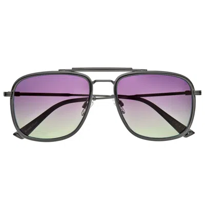 BREED BREED MEN'S BLACK PILOT SUNGLASSES BSG068C2