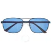 Breed Men's Blue Rectangular Sunglasses Bsg067c5 In Blue