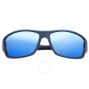 Breed Men's Blue Wrap Sunglasses Bsg060bl In Blue