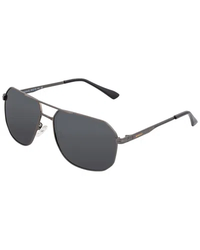Breed Men's Bsg064sl 60 X 47mm Polarized Sunglasses In Black
