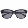 Breed Men's Linux Polarized Tr90 Square Sunglasses - Black