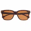 Breed Men's Linux Polarized Tr90 Square Sunglasses - Brown, Tortoise