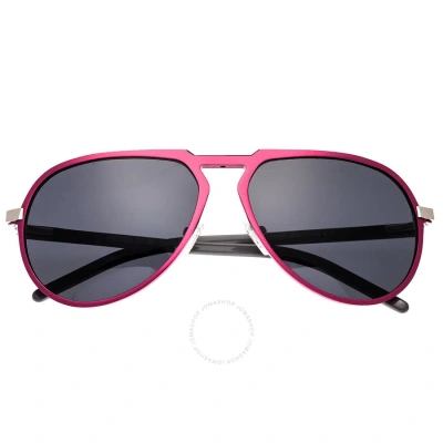 Breed Men's Pink Pilot Sunglasses Bsg018mg In Black