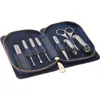 Breed Katana 8 Piece Surgical Steel Groom Kit In Blue