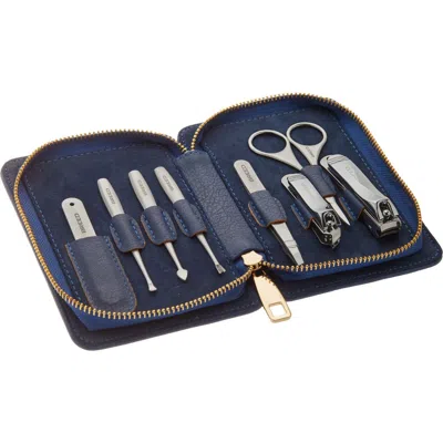 Breed Nitro 8 Piece Surgical Steel Groom Kit In Blue
