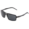 Breed Orpheus Aluminum Polarized Sunglasses In Black/black