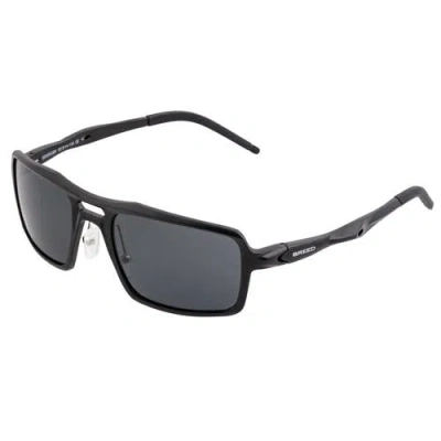Breed Orpheus Aluminum Polarized Sunglasses In Black/black