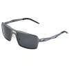 Breed Orpheus Aluminum Polarized Sunglasses In Gunmetal/black