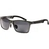 Breed Pyxis Titanium Polarized Sunglasses In Black