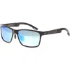 Breed Pyxis Titanium Polarized Sunglasses In Gunmetal/blue