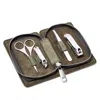 Breed Sabre 4-piece Stainless-steel Grooming Kit - Green