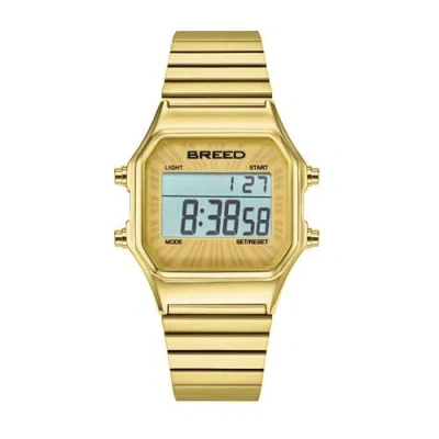 Breed Terra Digital Watch In Gold