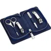 Breed Turbo 4 Piece Surgical Steel Groom Kit In Blue