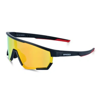 Breed Vega Polarized Mens Sunglasses In Yellow