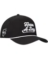 Breezy Golf Men's Black Wm Phoenix Open Have A Day Rope Adjustable Hat In Black