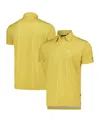 Breezy Golf Men's  Yellow Wm Phoenix Open Have A Day Polo Shirt In Yellow