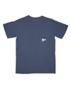 Breezy Golf Men's Have A Day Usa Splatter Graphic Tee In Navy Blue In Blue