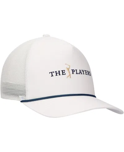 BREEZY GOLF MEN'S WHITE THE PLAYERS ROPE ADJUSTABLE HAT