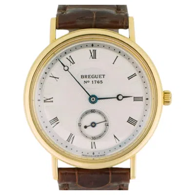 Pre-owned Breguet Classique 18k Yellow Gold Manual Wind Watch