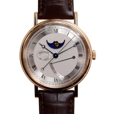 Breguet Classique Automatic Gold Dial Brown Leather Men's Watch 7787br/12/9v6