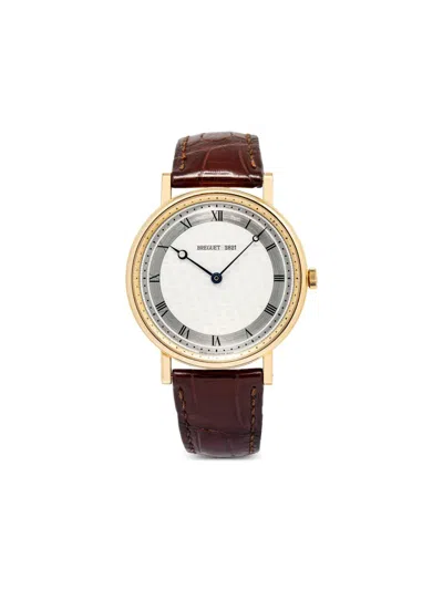 Pre-owned Breguet  Classique 41mm In Silver