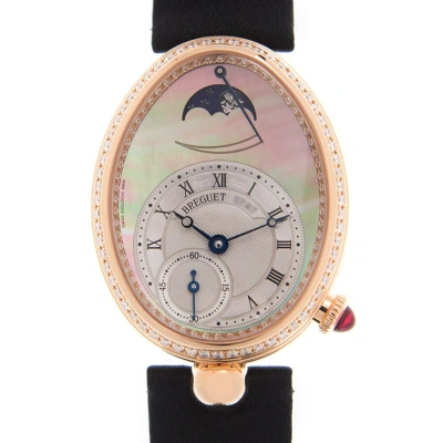 Breguet Reine De Naples Automatic Diamond Ladies Watch 8908br/5t/864/d00d In Gold