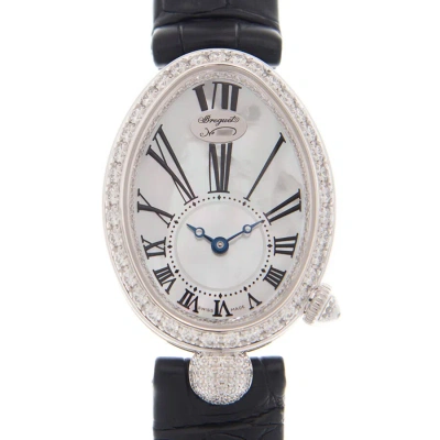Breguet Reine De Naples Automatic Diamond White Dial Ladies Watch 8928bb/51/944/dd0d In Metallic