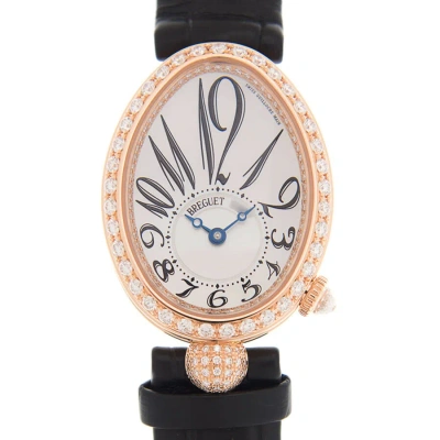 Breguet Reine De Naples Diamond White Dial Ladies Watch 8928br/5w/944/dd0d In Gold