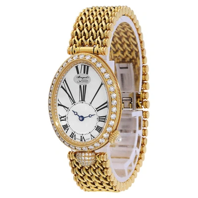 Breguet Reine De Naples Mother Of Pearl 18kt Yellow Gold Diamond Ladies Watch 8928ba51j20dd00