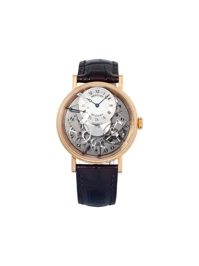 Pre-owned Breguet Tradition Seconde Rétrograde 40mm In Silver