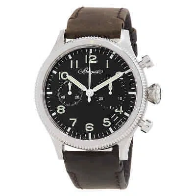 Pre-owned Breguet Type 20 Chronograph Automatic Black Dial Men's Watch 2057st/92/3wu