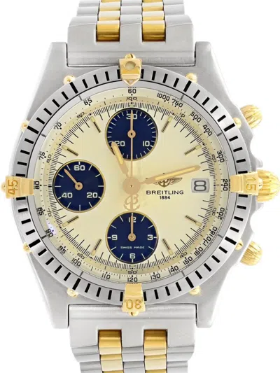 Pre-owned Breitling 1997 Chronomat 39mm Watch In Neutral