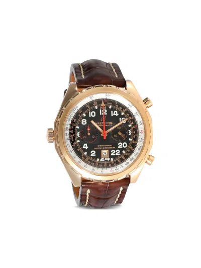 Pre-owned Breitling 2000-2009  Chrono-matic 44mm In Brown