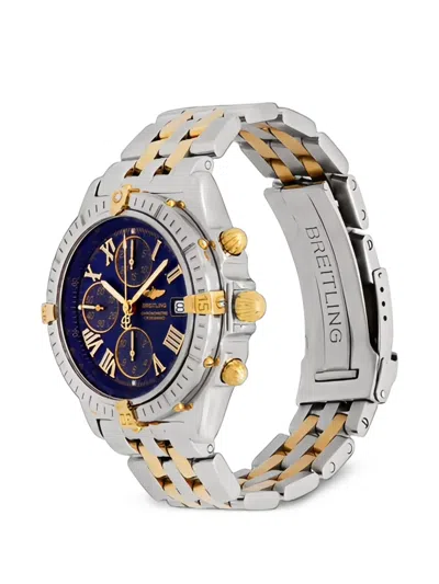 Pre-owned Breitling 2003 Crosswind 43mm Watch In Blue