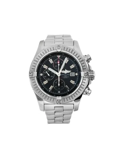 Pre-owned Breitling 2010s  Super Avenger 47mm In Black