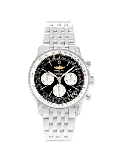 Pre-owned Breitling 2017 Navitimer 01 43mm Watch In Black